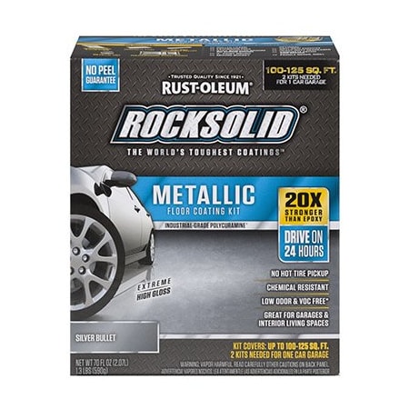 Rust-Oleum SLV Met Garage FLR Kit 286893